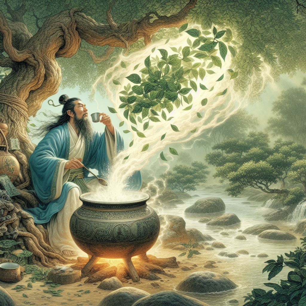 Legend has it that Emperor Shen Nung, who reigned in China around 2737 BC, discovered tea accidentally while boiling water under a tree. 